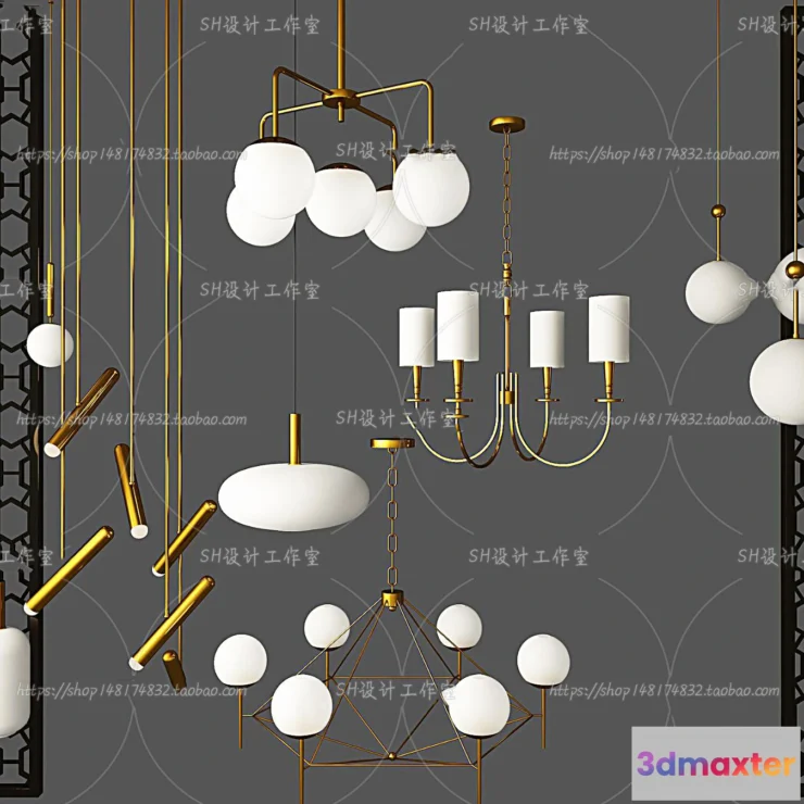 1139058 - Lights - Chandelier 3D Models - 0359