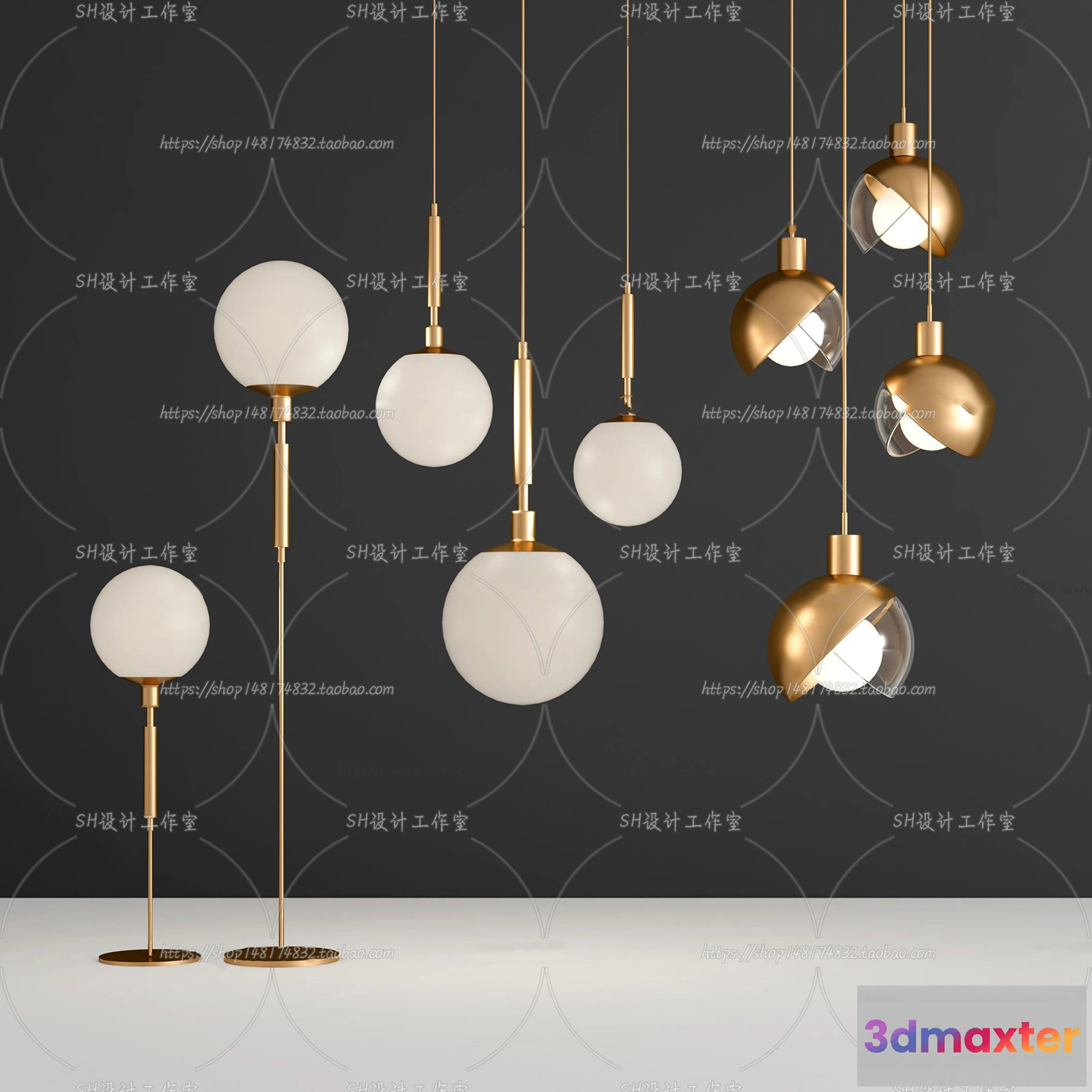1139070 - Lights - Chandelier 3D Models - 0365