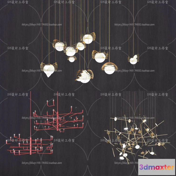1139074 - Lights - Chandelier 3D Models - 0367