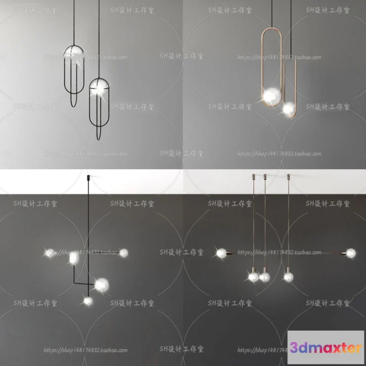 1139082 - Lights - Chandelier 3D Models - 0371
