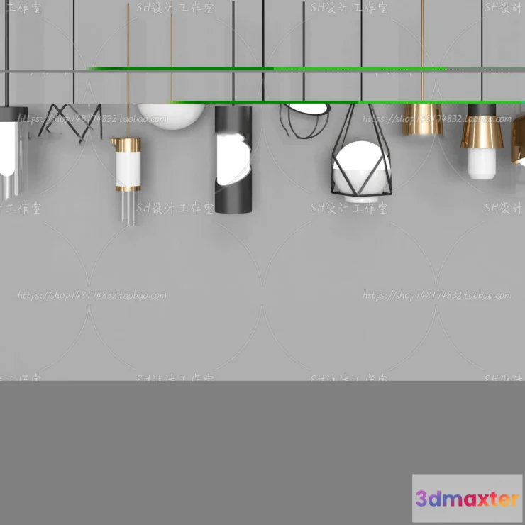 1139096 - Lights - Chandelier 3D Models - 0378