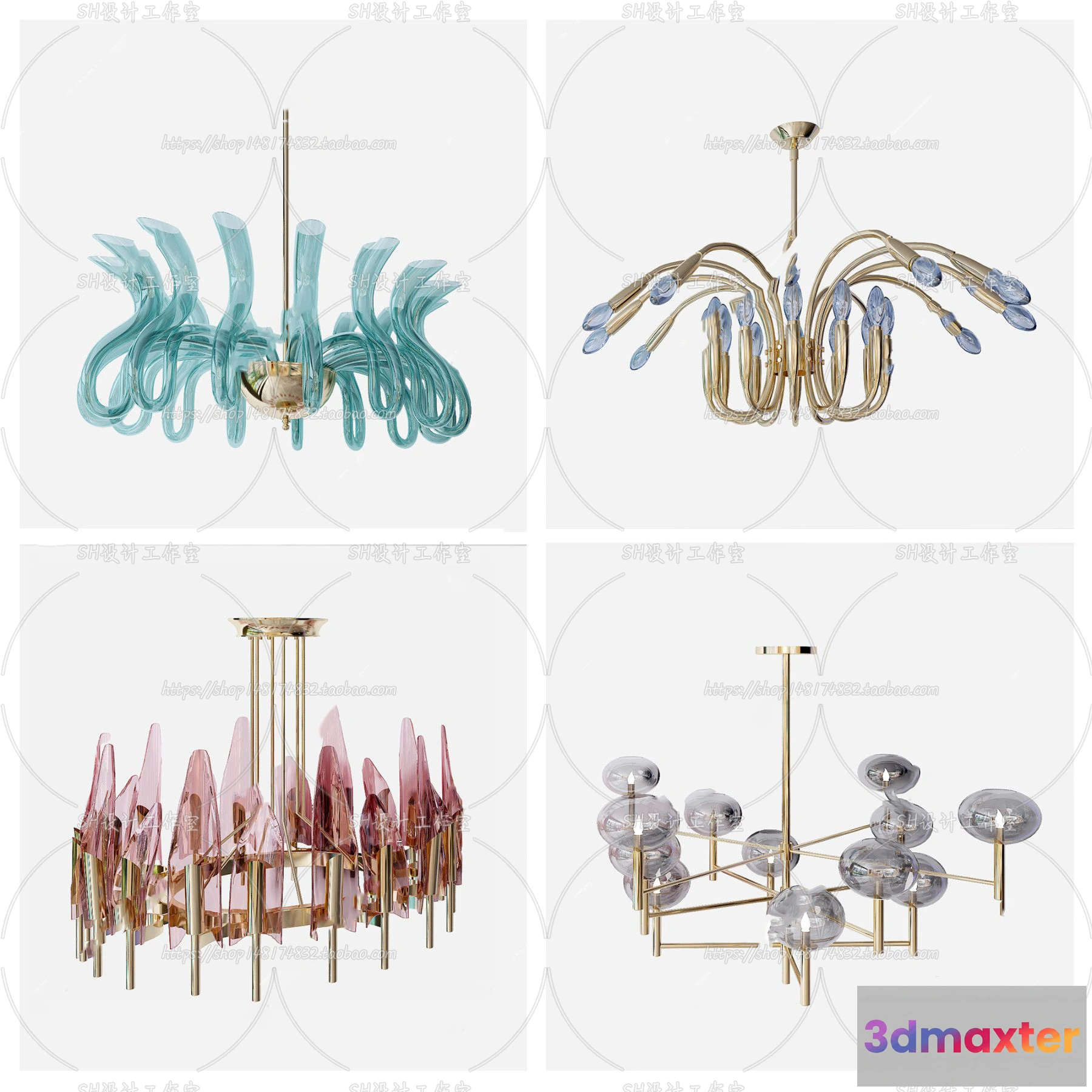 1139264 - Lights - Chandelier 3D Models - 0462