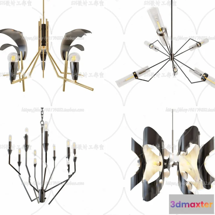 1139280 - Lights - Chandelier 3D Models - 0470