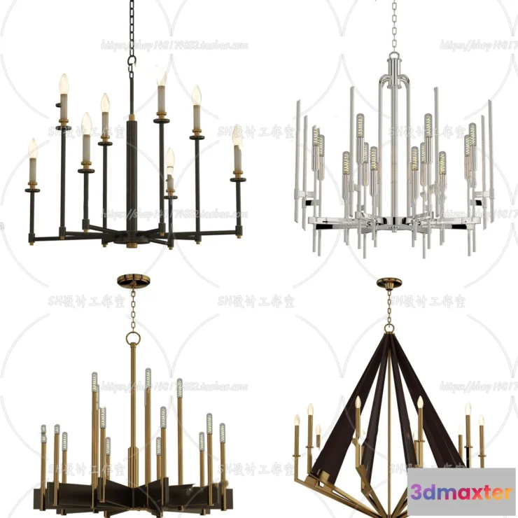 1139284 - Lights - Chandelier 3D Models - 0472