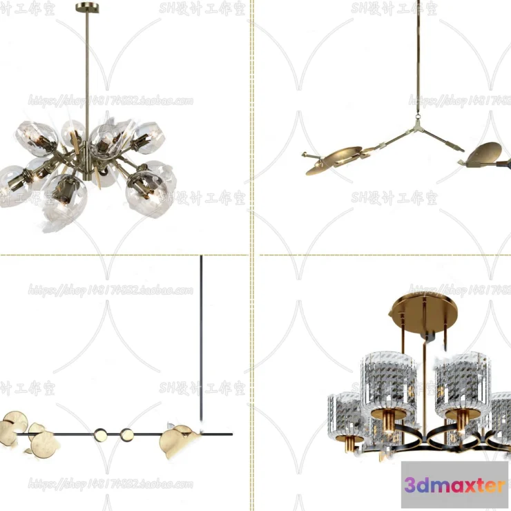 1139288 - Lights - Chandelier 3D Models - 0474