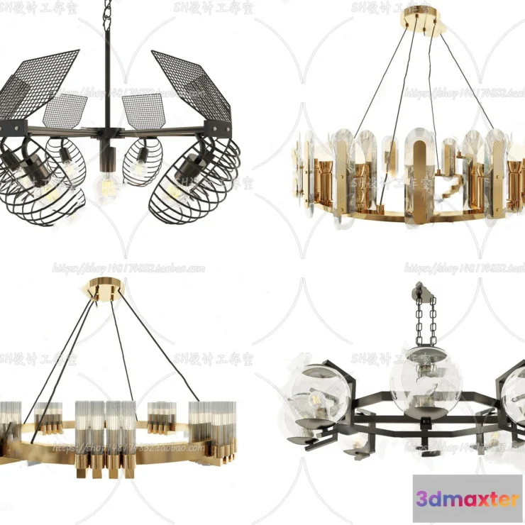 1139290 - Lights - Chandelier 3D Models - 0475