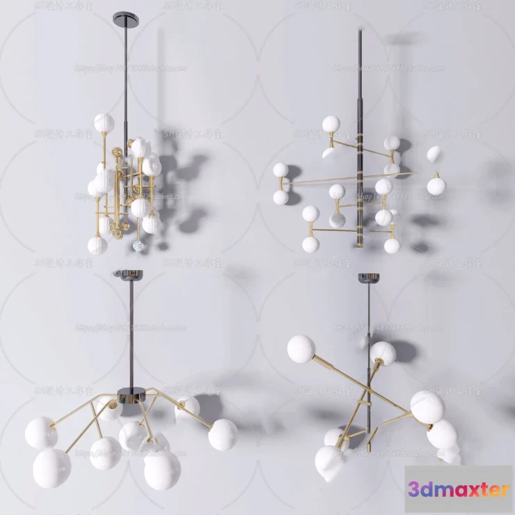 1139296 - Lights - Chandelier 3D Models - 0478