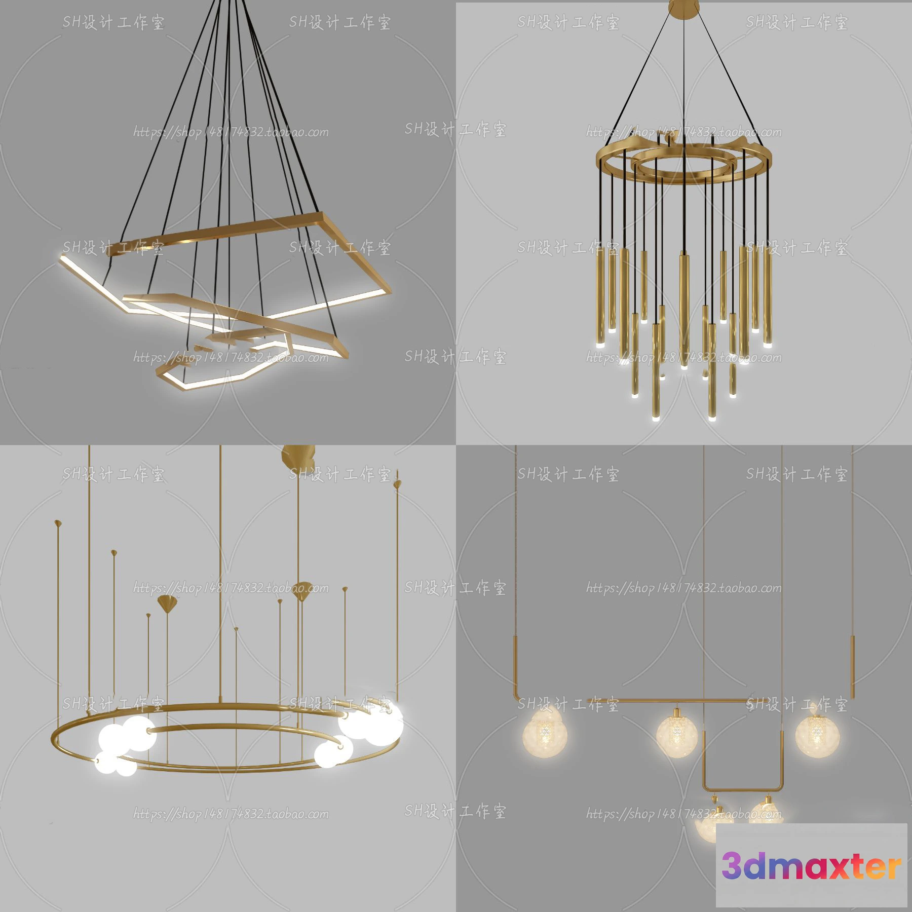 1139304 - Lights - Chandelier 3D Models - 0482