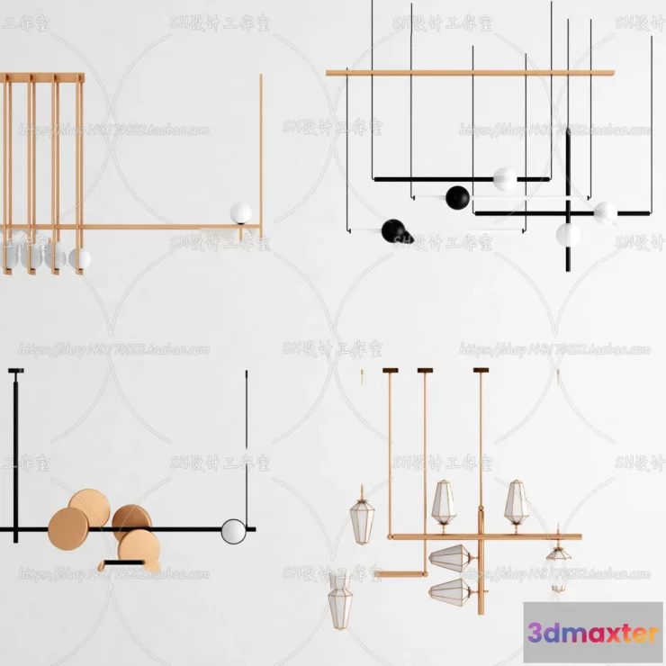 1139306 - Lights - Chandelier 3D Models - 0483