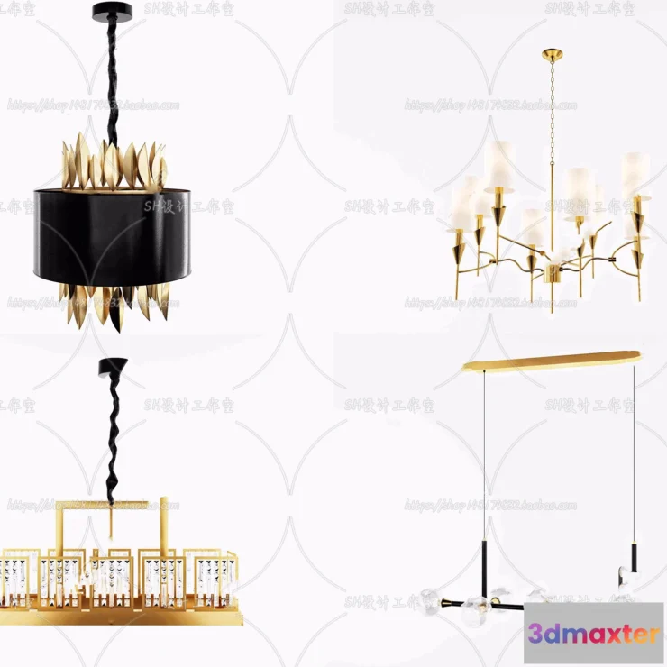 1139314 - Lights - Chandelier 3D Models - 0487