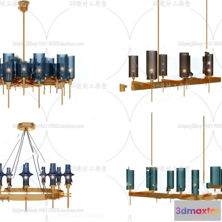 1139318 - Lights - Chandelier 3D Models - 0489