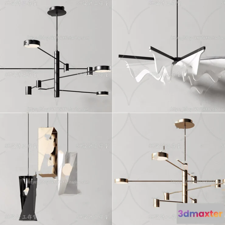 1139320 - Lights - Chandelier 3D Models - 0490