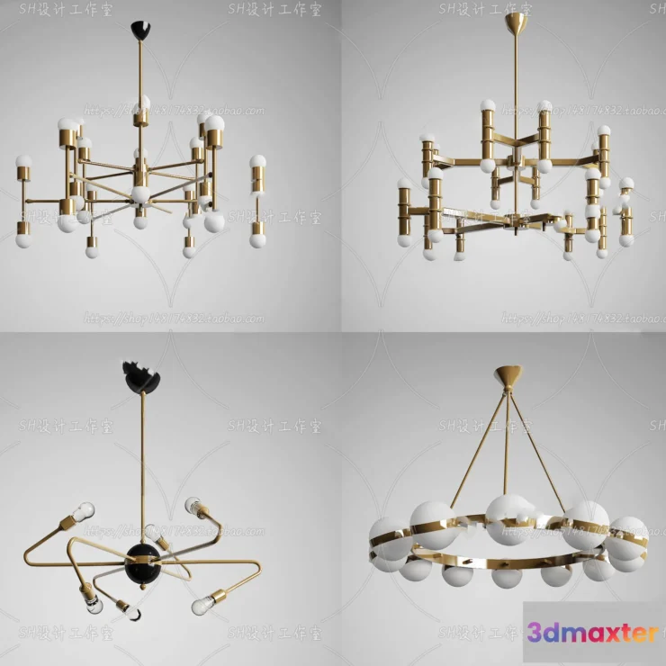 1139324 - Lights - Chandelier 3D Models - 0492
