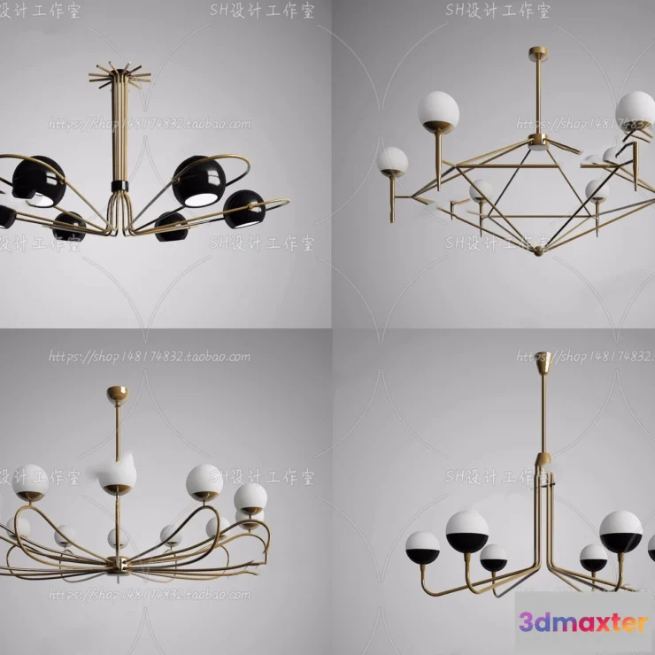 1139328 - Lights - Chandelier 3D Models - 0494