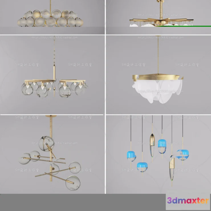 1139330 - Lights - Chandelier 3D Models - 0495