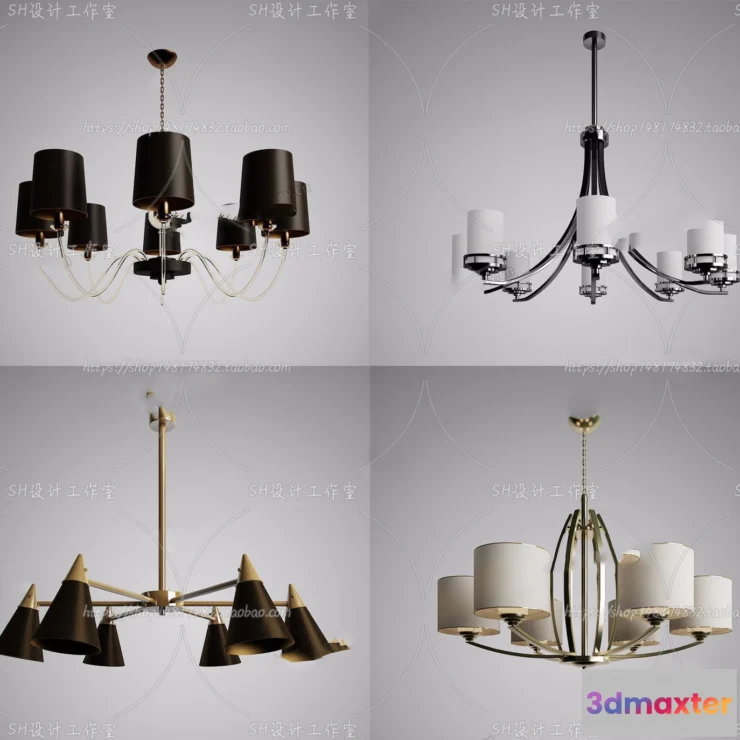 1139334 - Lights - Chandelier 3D Models - 0497