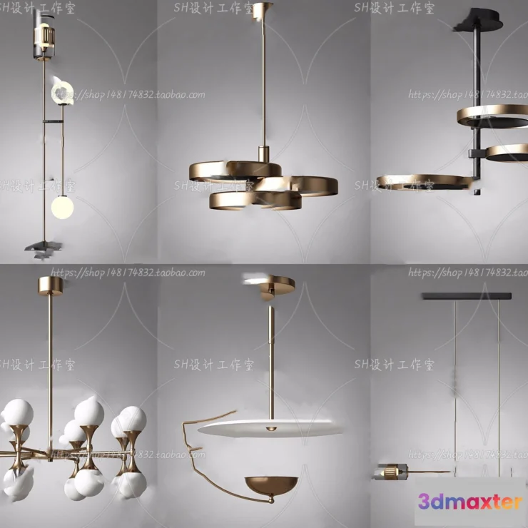 1139336 - Lights - Chandelier 3D Models - 0498