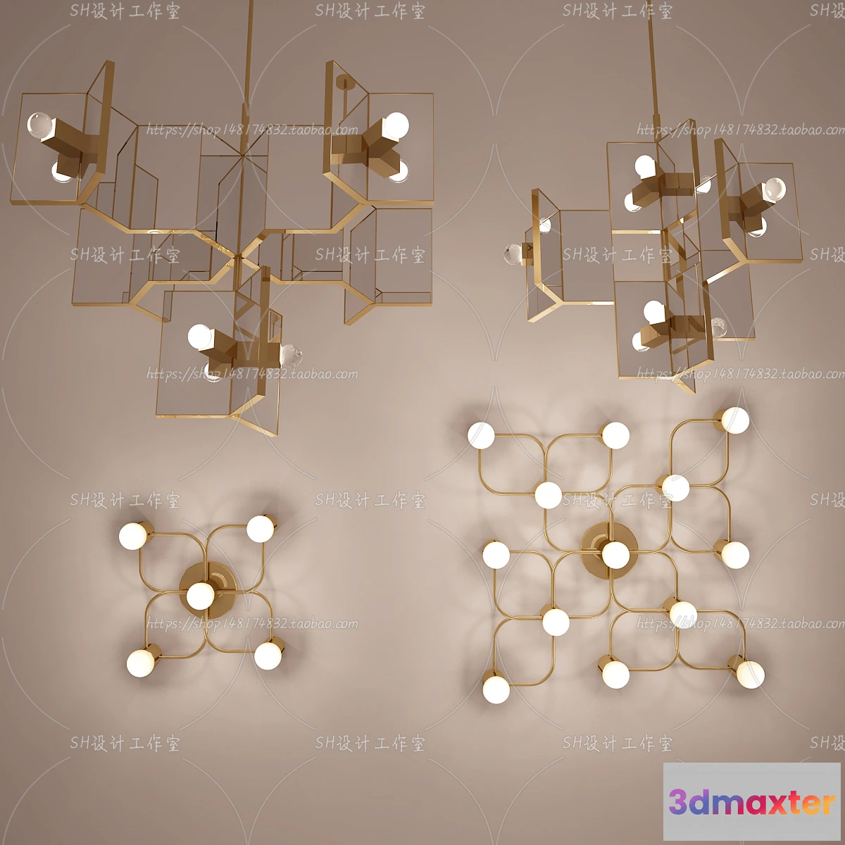 1139374 - Lights - Chandelier 3D Models - 0517