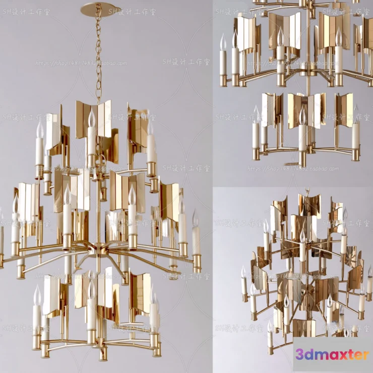 1139378 - Lights - Chandelier 3D Models - 0519