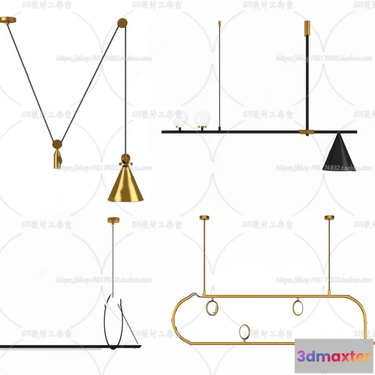 1139386 - Lights - Chandelier 3D Models - 0523