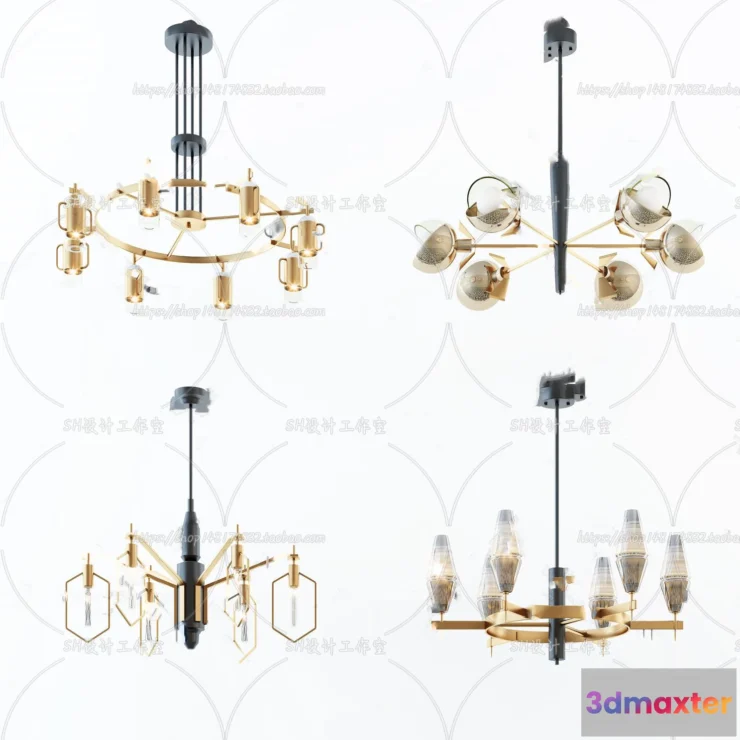 1139398 - Lights - Chandelier 3D Models - 0529