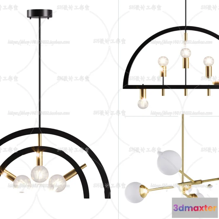 1139430 - Lights - Chandelier 3D Models - 0545