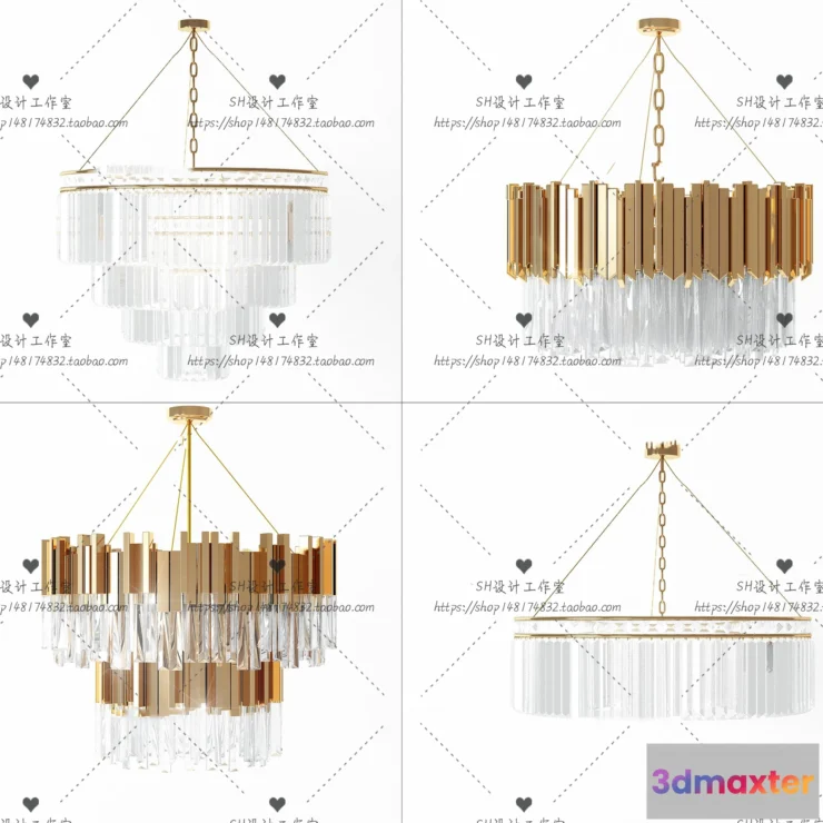 1139462 - Lights - Chandelier 3D Models - 0561