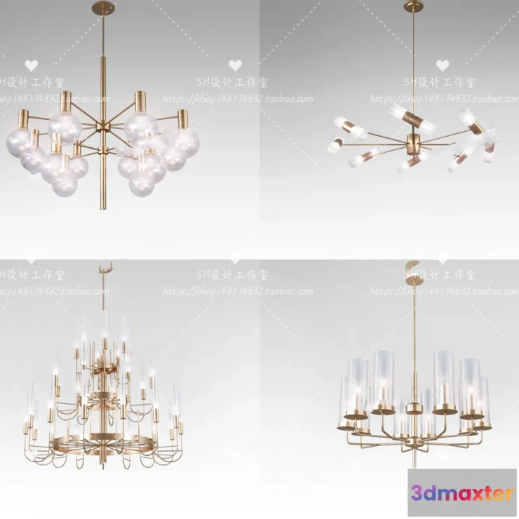 1139468 - Lights - Chandelier 3D Models - 0564