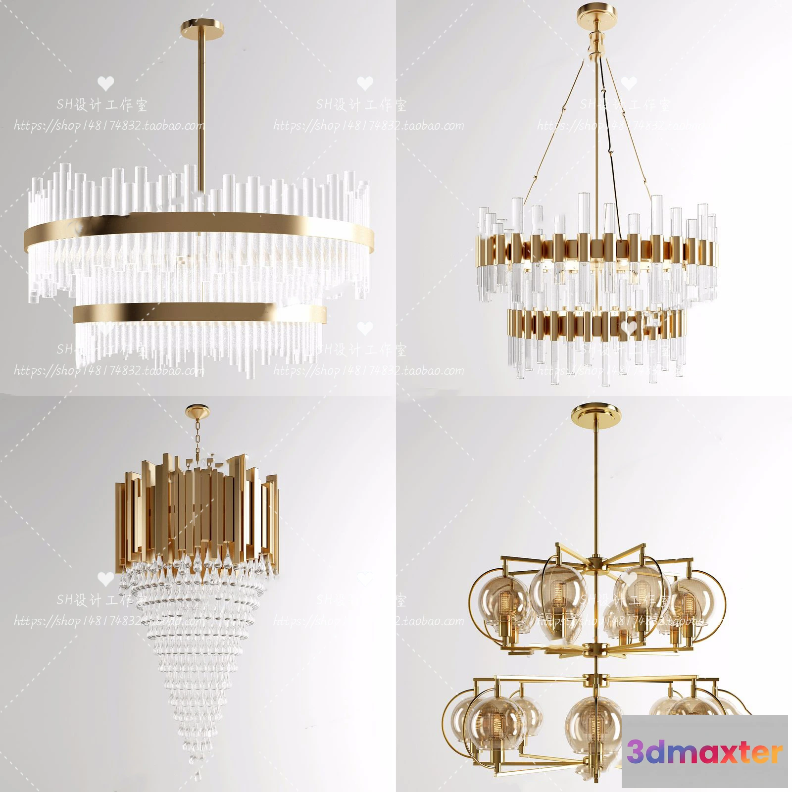 1139472 - Lights - Chandelier 3D Models - 0566