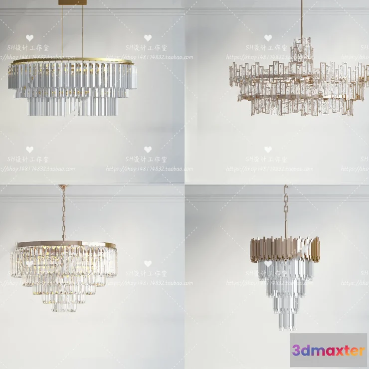 1139486 - Lights - Chandelier 3D Models - 0573