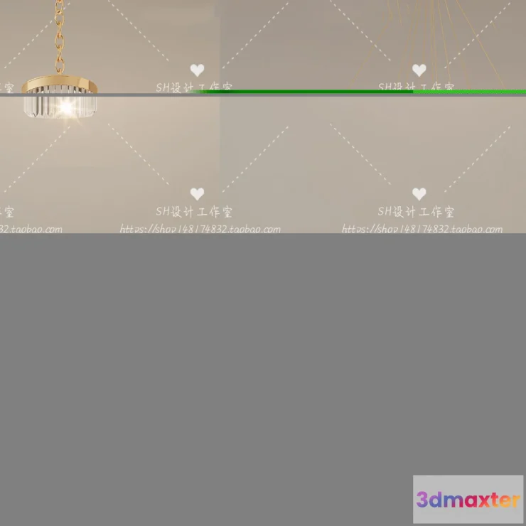 1139500 - Lights - Chandelier 3D Models - 0580