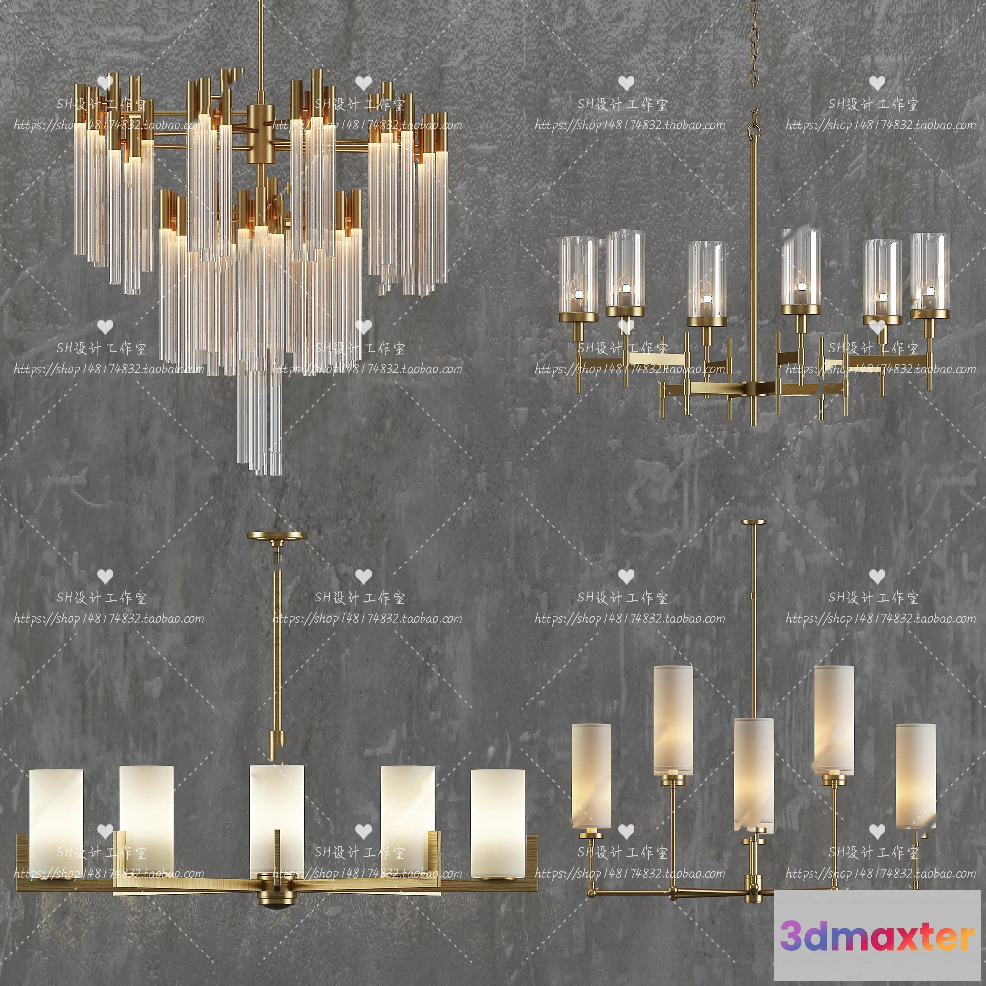 1139506 - Lights - Chandelier 3D Models - 0583