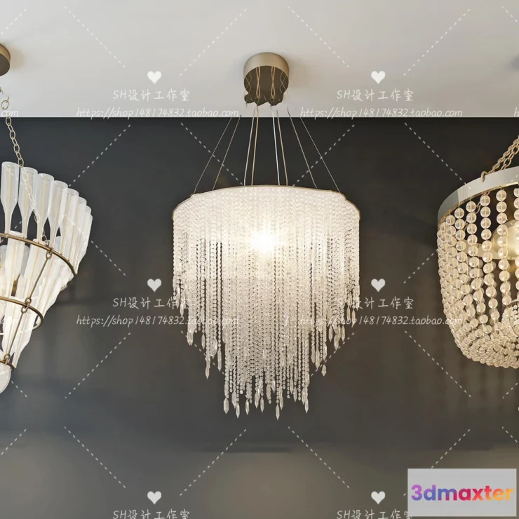 1139536 - Lights - Chandelier 3D Models - 0598
