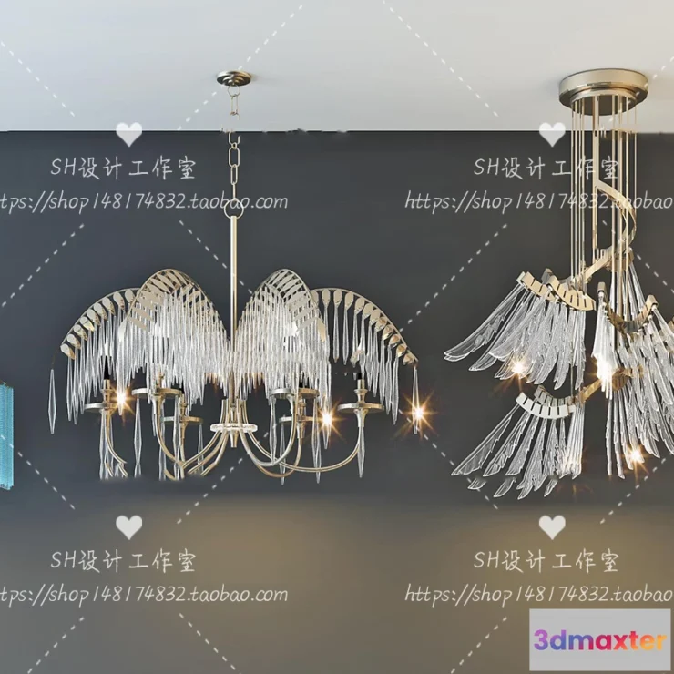 1139548 - Lights - Chandelier 3D Models - 0604