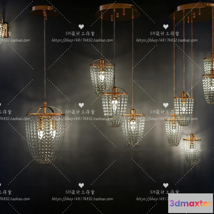 1139566 - Lights - Chandelier 3D Models - 0613