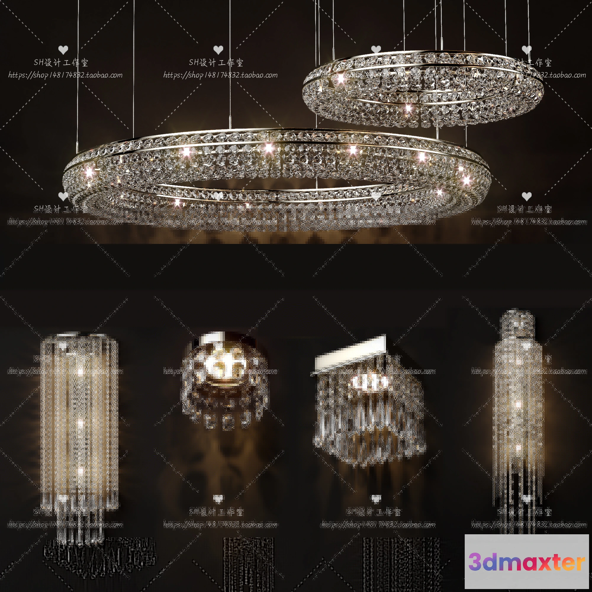1139582 - Lights - Chandelier 3D Models - 0621