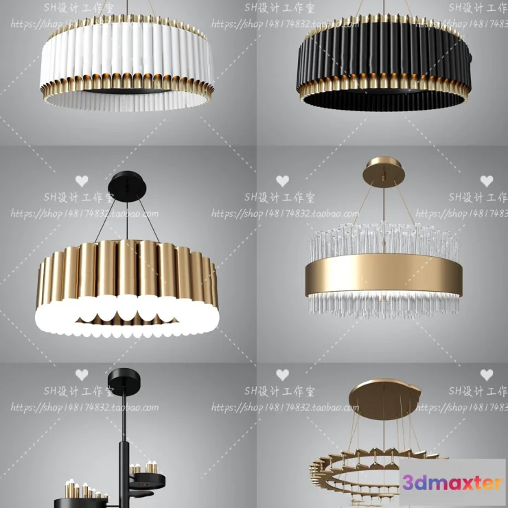 1139586 - Lights - Chandelier 3D Models - 0623