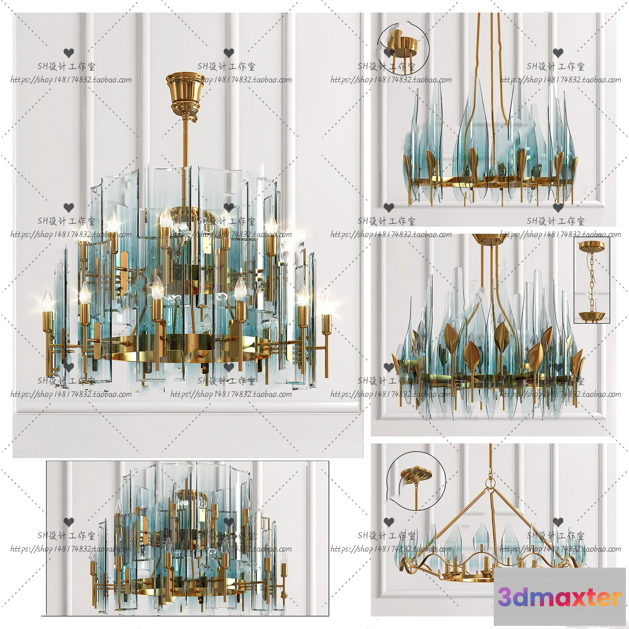 1139588 - Lights - Chandelier 3D Models - 0624
