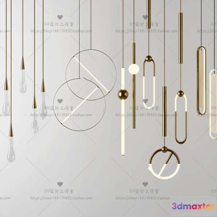 1139596 - Lights - Chandelier 3D Models - 0628