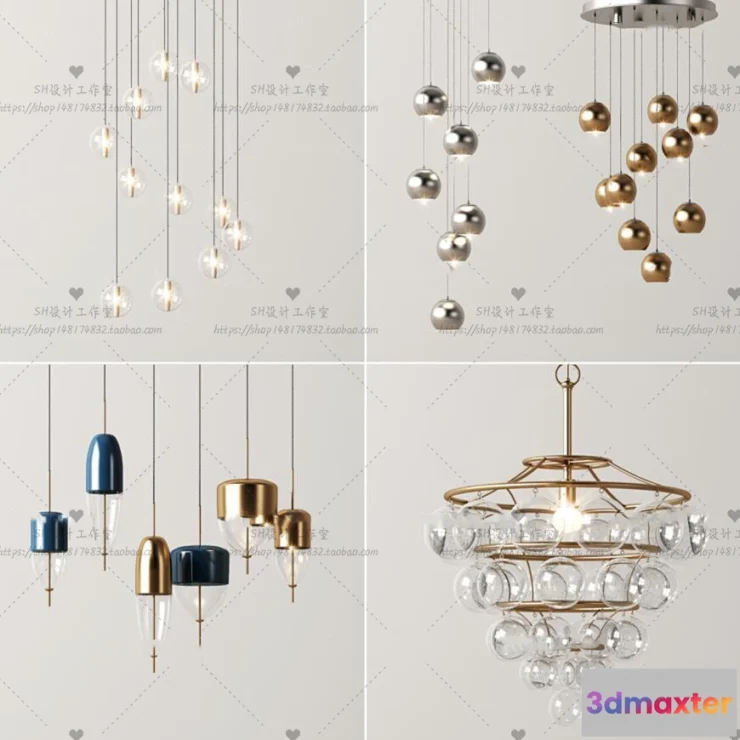 1139684 - Lights - Chandelier 3D Models - 0672