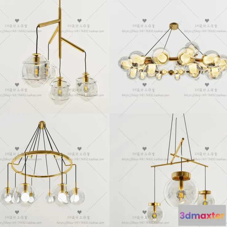 1139712 - Lights - Chandelier 3D Models - 0686