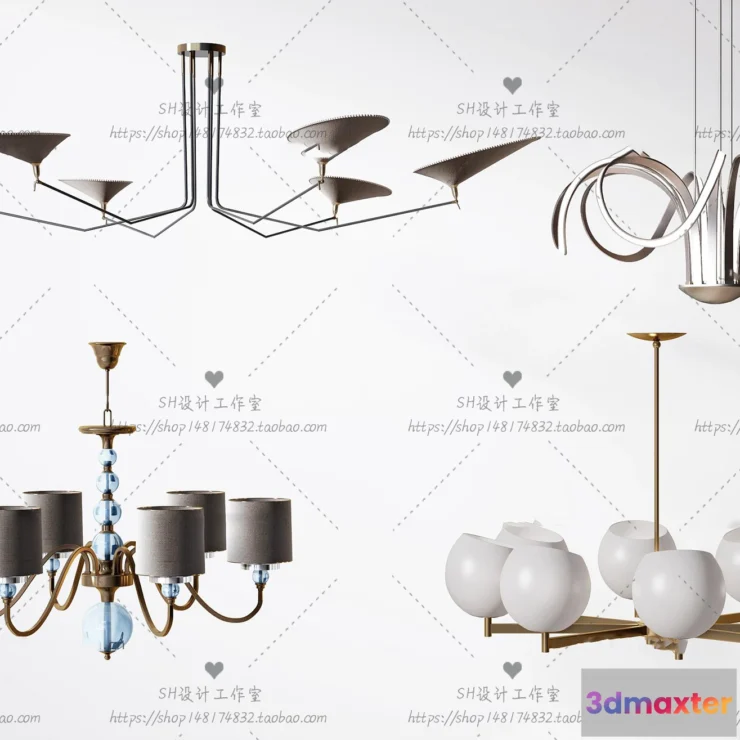 1139734 - Lights - Chandelier 3D Models - 0697