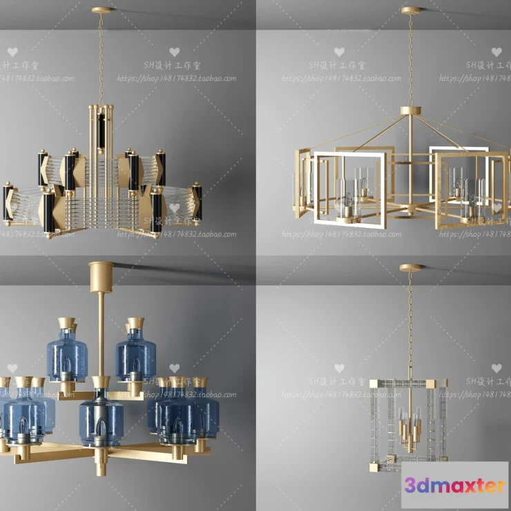 1139758 - Lights - Chandelier 3D Models - 0709
