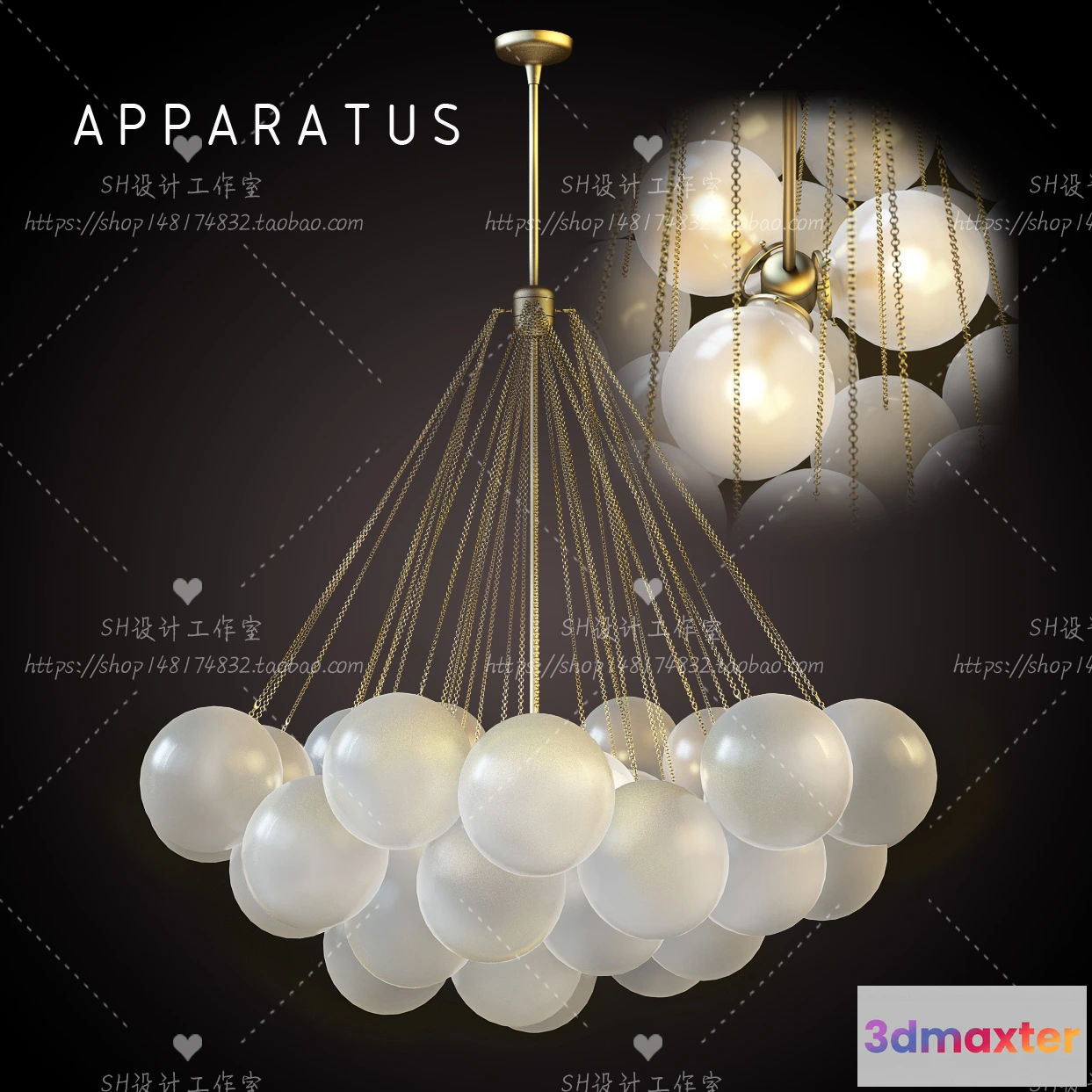 1139808 - Lights - Chandelier 3D Models - 0734