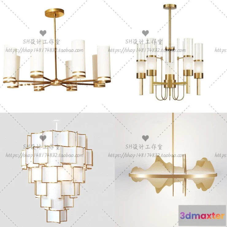 1139810 - Lights - Chandelier 3D Models - 0735
