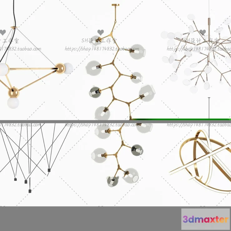 1139816 - Lights - Chandelier 3D Models - 0738