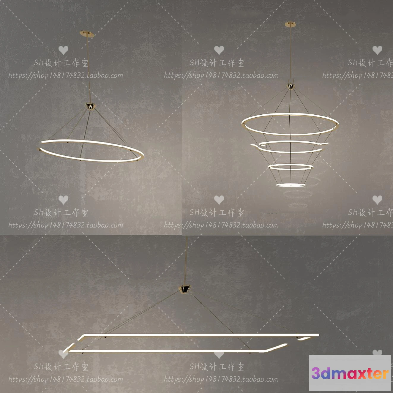 1139836 - Lights - Chandelier 3D Models - 0748
