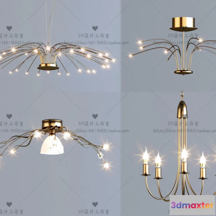 1139848 - Lights - Chandelier 3D Models - 0754