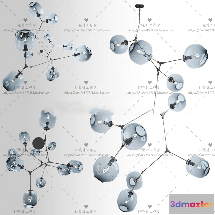 1139856 - Lights - Chandelier 3D Models - 0758