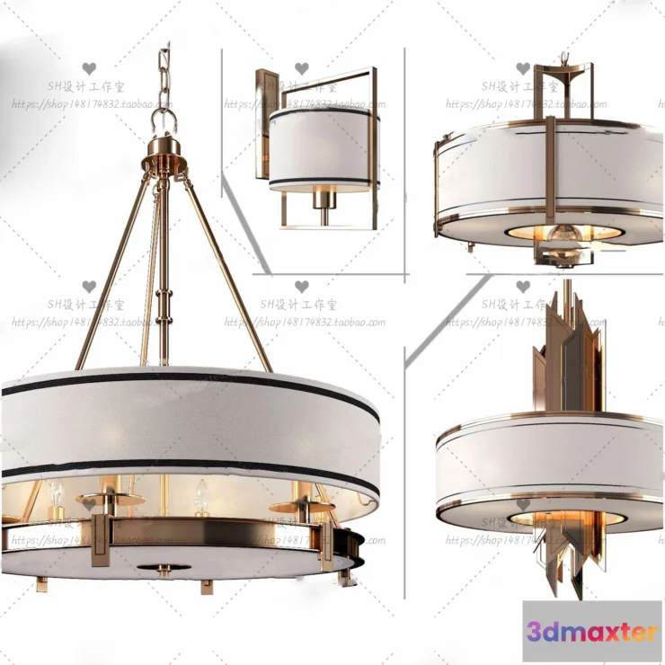 1139862 - Lights - Chandelier 3D Models - 0761